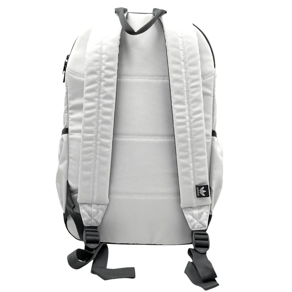 adidas National 3.0 Backpack Laptop Storage White/Onix Grey/Bright Royal Blue
